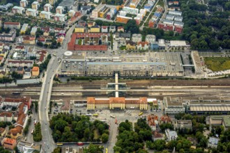 Regensburg main station, Regensburg, district-free city in Eastern Bavaria, Bavaria, Germany,