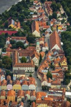 Giebelhausensembel Stadtamhof and St.Mang Church with College of Catholic Church Music and Music