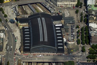 Hamburg Central Station at Steintordamm, Hamburg Central Station, Hamburg, Free and Hanseatic City