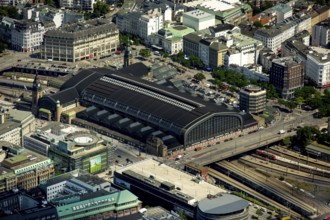 Hamburg Central Station at Steintordamm, Hamburg Central Station, Hamburg, Free and Hanseatic City
