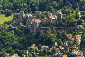 Heidelberg Castle, Heidelberg Castle, Heidelberg Castle Ruins, Heidelberg, Rhein-Neckar-Kreis,