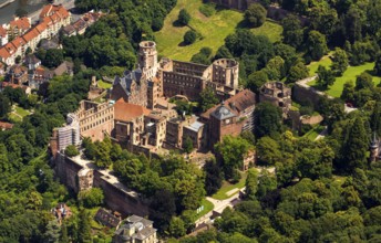 Heidelberg Castle, Heidelberg Castle, Heidelberg Castle Ruins, Heidelberg, Rhein-Neckar-Kreis,