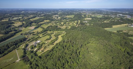 Aerial view, golf course golf club Felderbach Sprockhövel, Frielinghausen 1, Sprockhövel, Ruhr