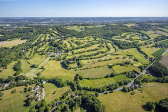 Aerial view, Golf course Golfclub Felderbach Sprockhövel, Frielinghausen 1, Alter Schee,