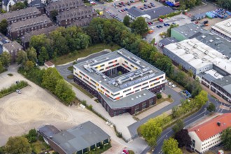Aerial photo, Martin-Luther-King-Schule, Velbert, Ruhr area, North Rhine-Westphalia, Germany,