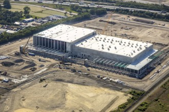 Aerial view, Oberhausen, Logport V, Duisport, Waldteichstraße industrial estate,