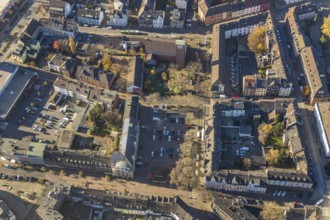 Aerial view, local view Osterfeld, Hospice St. Vinzenz Pallotti, Greek Orthodox parish Hl