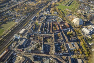 Aerial view, view of Osterfeld, St Vincent Pallotti Hospice, Greek Orthodox parish of St Vincent