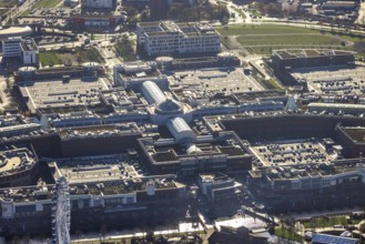 Aerial view, CentrO shopping centre, Borbeck, Oberhausen, Ruhr area, North Rhine-Westphalia,