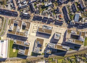 Aerial photo, Campus Mühlheim, MH Hochschule Ruhr West, Linksruhr, Mülheim an der Ruhr, Ruhr area,
