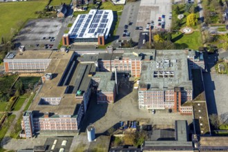 Aerial photo, Tengelmann Areal, Tengelmann head office, Linksruhr, Mülheim an der Ruhr, Ruhr area,