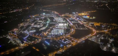 Aerial view, Centro shopping centre, Oberhausen-Neue Mitte, arcade, play station, CentrO-Promenade,