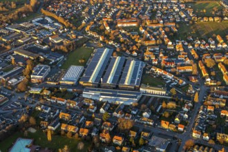 Aerial view, Standard Metallwerke, Rustigestraße, Werl, North Rhine-Westphalia, Germany