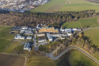 Aerial photograph, Fraunhofer Institute for Molecular Biology and Applied Ecology, Auf dem Aberg,