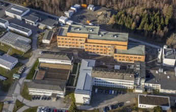 Aerial photograph, Fraunhofer Institute for Molecular Biology and Applied Ecology, Auf dem Aberg,