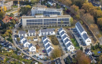Aerial view, new development area Parsevalstraße, district Raadt, Holthausen Holthausen -