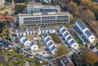 Aerial view, new development area Parsevalstraße, district Raadt, Holthausen Holthausen -