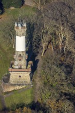 Aerial view, Harkortturm, Wetter, Wetter, Ruhr area, North Rhine-Westphalia, Germany