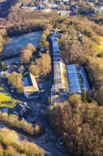 Aerial photo, Sichelschmidt GmbH, Im Hilingschen, Grundschöttel, Wetter, Ruhr area, North