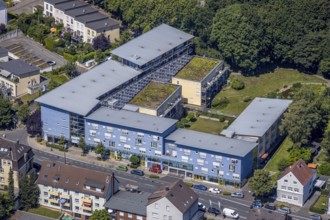 Aerial view, Rigeikenhof assisted living centre, Witten, Ennepe-Ruhr district, Ruhr area, North
