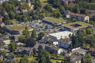 Aerial view, Bommerfelder Ring shopping centre, Witten, Ennepe-Ruhr district, Ruhr area, North