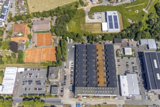 Aerial view, Witten Industry and Technology Park, WITG, Intechlo Building 7, Witten, Ennepe-Ruhr