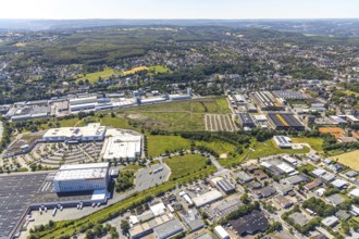 Aerial view, Stockumer Straße industrial estate, Witten Industry and Technology Park, WITG,