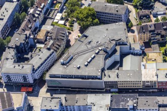 Aerial view, Galeria Karstadt Kaufhof, Witten, Ennepe-Ruhr district, Ruhr area, North