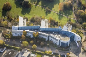 Aerial view, Witten/Herdecke University, Annen, Witten, Ruhr area, North Rhine-Westphalia, Germany