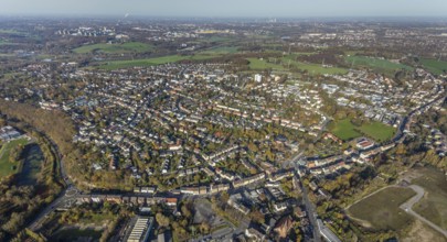 Aerial view, view of Heven, Witten, Ruhr area, North Rhine-Westphalia, Germany