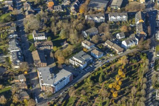 Aerial view, Senioren-Park carpe diem, Gartenstraße, Neukirchen, Neukirchen-Vluyn, Ruhr area, North