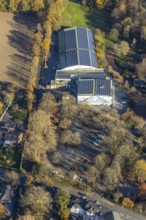 Aerial view, sports and leisure park Klingerhuf, Wilhelm-Reuter-Allee, Neukirchen,