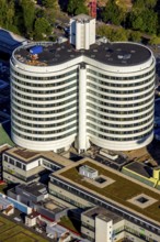 Aerial view, University Hospital Münster, Albert-Schweitzer-Campus, Münster, Münsterland, North