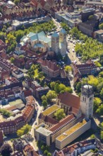 Aerial view, Old Town, St Paul's CathedralSt Paul's Cathedral, Cathedral Square, cath.
