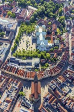 Aerial view, Old Town, St Paul's CathedralSt Paul's Cathedral, Cathedral Square, Catholic St.