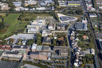 Aerial photograph, Campus Lippstadt, Hamm-Lippstadt University of Applied Sciences, Lippstadt,