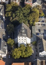 Aerial view, Jakobikirche, Lippstadt, Kreis Soest, North Rhine-Westphalia, Germany, place of