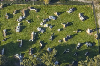Aerial view, Mentzelsfelde Estate, Actionpark-North Rhine-Westphalia - Paintball Games and Outdoor,