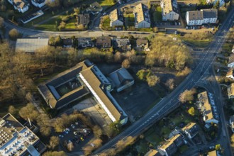 Aerial photograph, Städt. Dietrich-Bonhoeffer- Realschule, Schwelm, Ruhr area, North