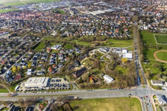 Aerial photo, Waldorf School Soest Hugo Kükelhaus School, Waldorf Kindergarten Soest, Bau-und