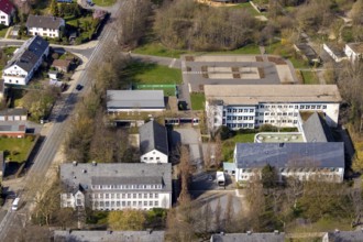 Aerial photo, von-Vincke-Schule für Blinde und Sehbehinderte Soest, Soest, Soester Börde, North