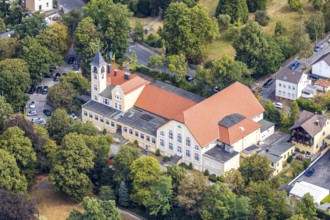 Aerial view, Wilhelmshöhe Menden, event location, Menden, Sauerland, Märkischer Kreis, North