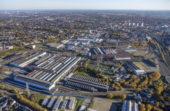 Aerial photograph, HSPV North Rhine-Westphalia, North Rhine-Westphalia College of Police and Public
