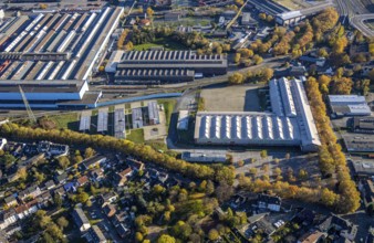 Aerial photography, HSPV North Rhine-Westphalia, North Rhine-Westphalia College of Police and