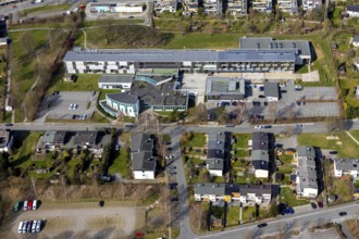 Aerial photo, South Westphalia University of Applied Sciences, Meschede, Sauerland, North