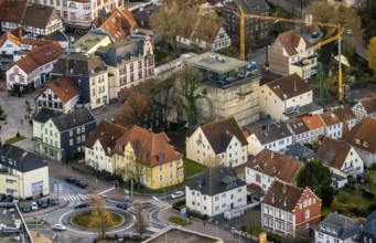 Aerial view, HochBunker Brüdertor, Nötten-Brüder-Wallstraße, penthouse flat, Soest, Soester Börde,