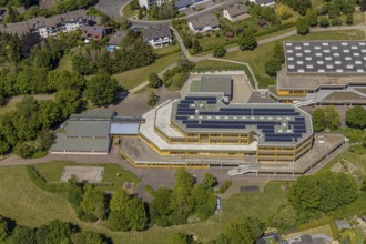 Aerial photo, Rothenstein school centre, Meinerzhagen, Märkischer Kreis, Sauerland, North