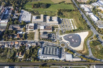 Aerial photograph, Campus Lippstadt, Hamm-Lippstadt University of Applied Sciences, Lippstadt,