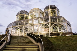 Estufa do Jardim Botânico de Curitiba. Curitiba, Paraná, Brasil. / Greenhouse of Botanic Garden.