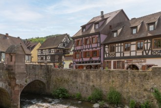 Impression of Kaysersberg, a historical town and former commune in Alsace in northeastern France